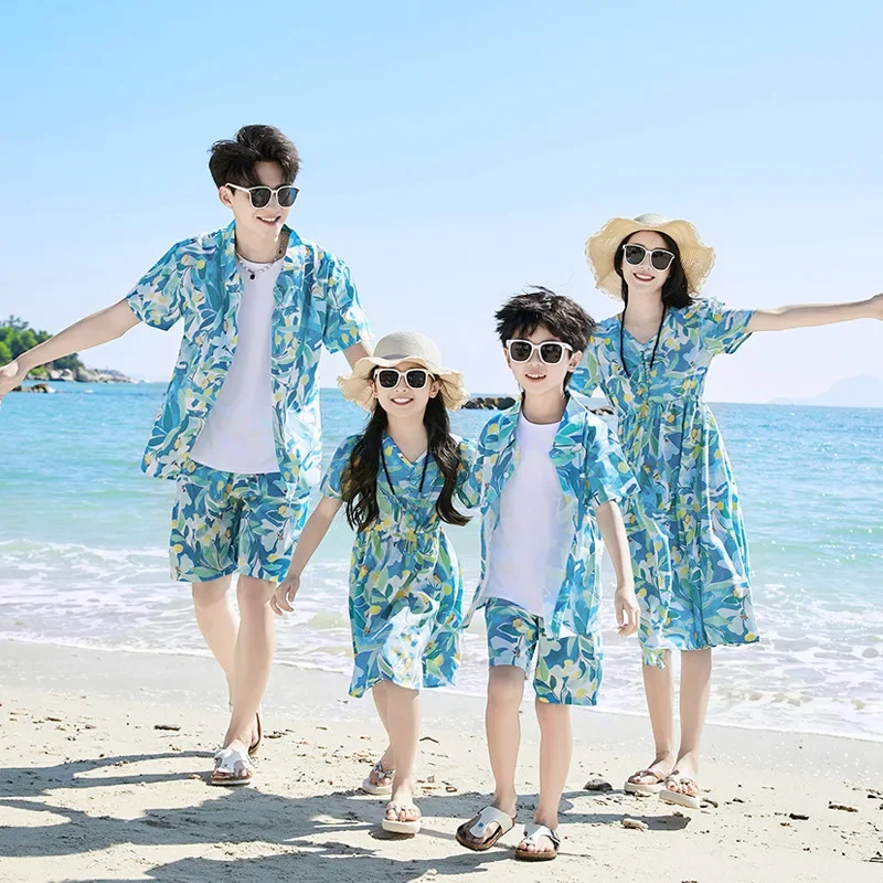 Plant Parent Clothing - Father Son Shirts SetClothes Summer Vacation