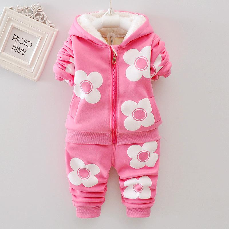 Baby Girls Flower Cartoon Thic - Plant Parent Hoodie 评论和价格