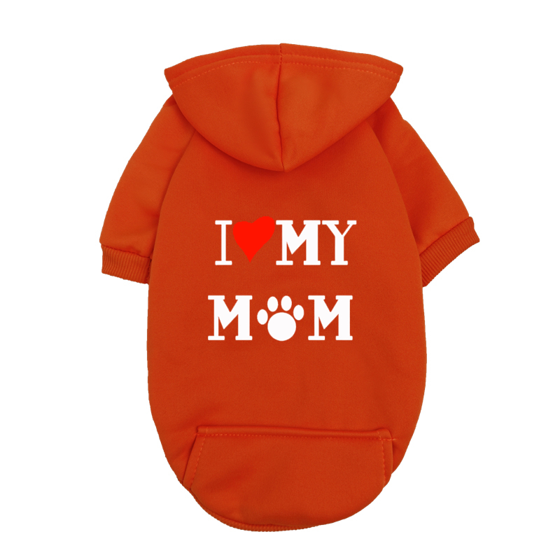 I Love My Mom Dog Hoodie - Cut - Plant Parent Hoodie 评论和价格