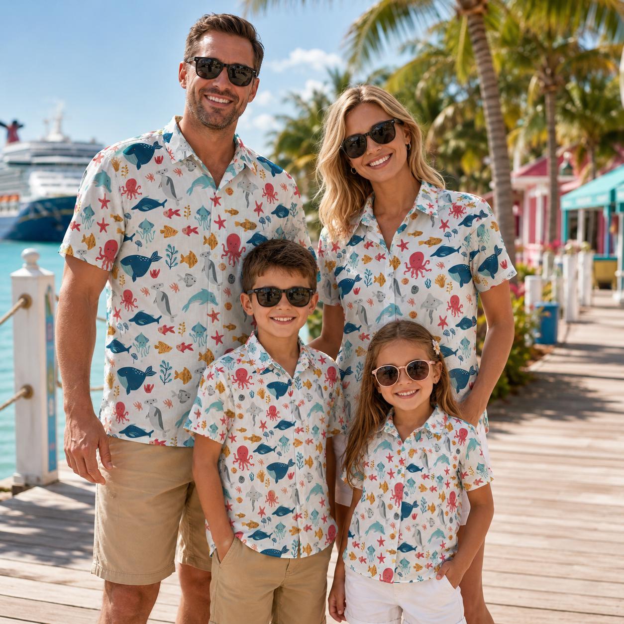 Hawaiian Children's Shirt Plan - Plant Parental 评论和价格