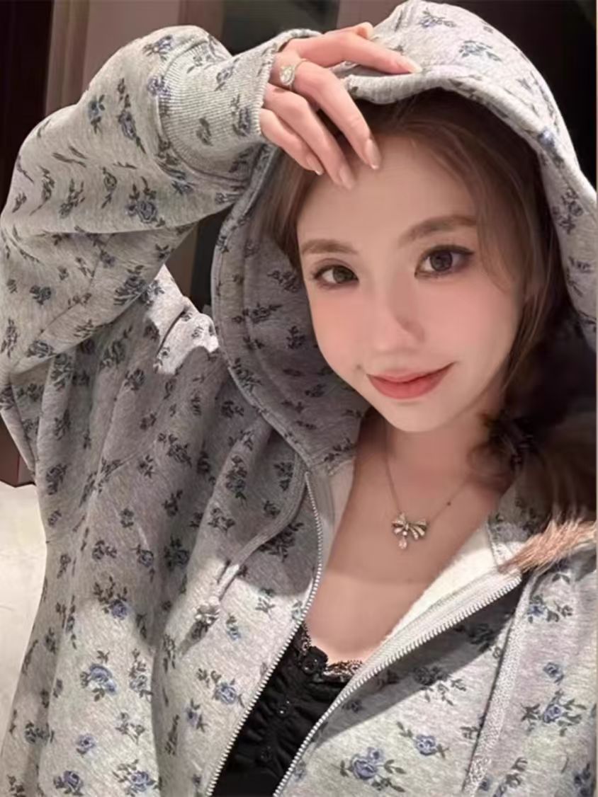 Korean Sweet College Women Swe - Plant Parent Hoodie 评论和价格