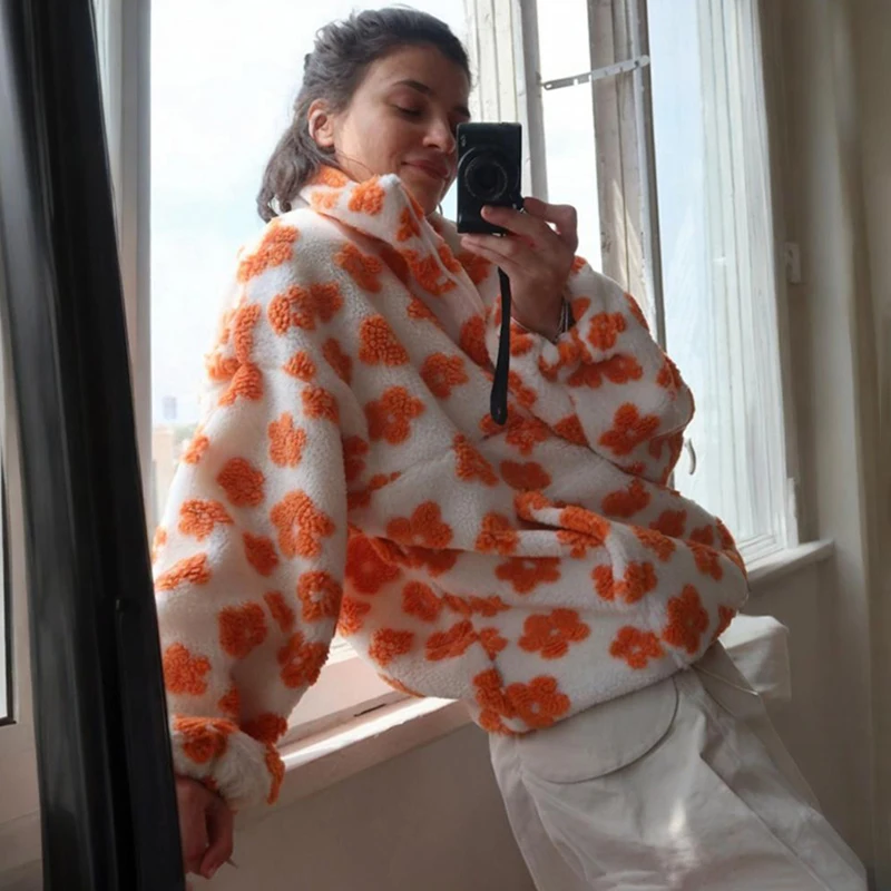 Fleece Flower Sweatshirt For W - Plant Parent Hoodie 评论和价格