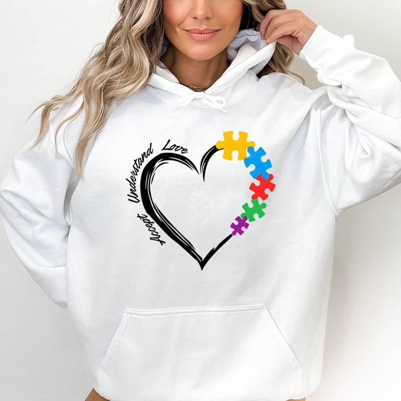 Autism Heart Accept Understand - Plant Parent Hoodie 评论和价格