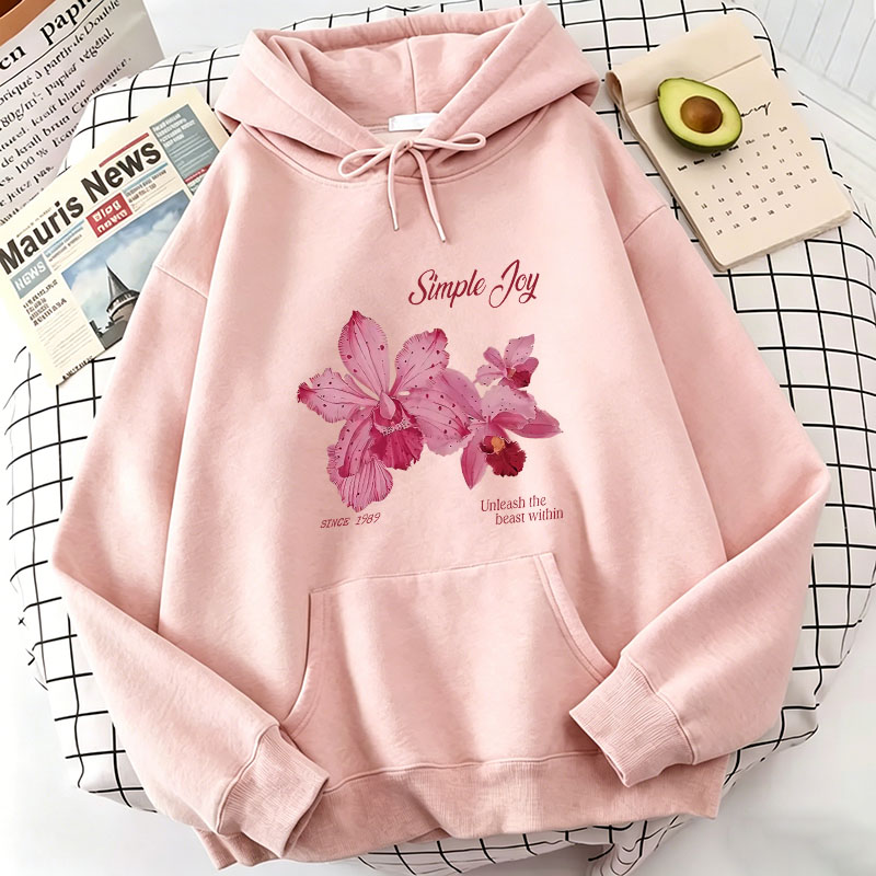 Harajuku Graphic Pullover Flow - Plant Parent Hoodie 评论和价格