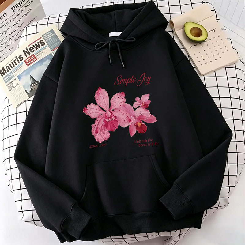 Harajuku Graphic Pullover Flow - Plant Parent Hoodie 评论和价格