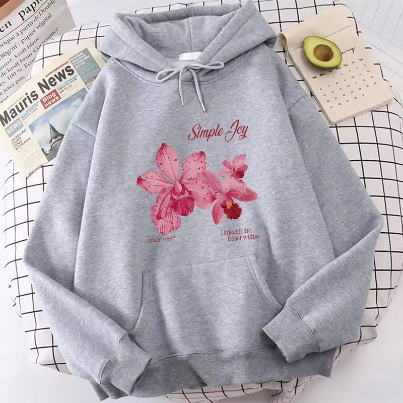Harajuku Graphic Pullover Flow - Plant Parent Hoodie 评论和价格